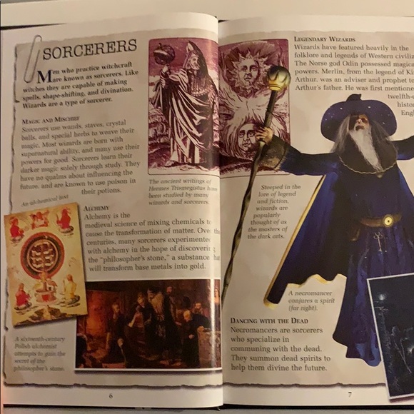 Witches and sorcerers graphic text. Pagan reference - Picture 3 of 7